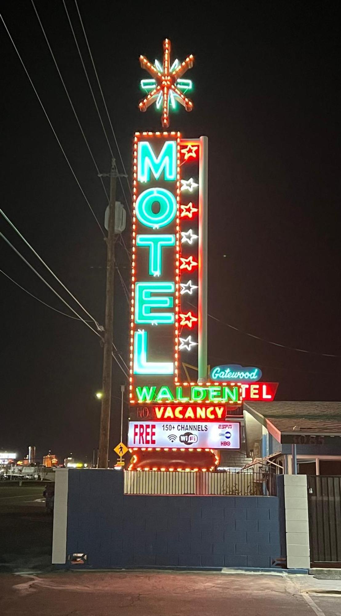 Walden Motel Las Vegas Eksteriør billede